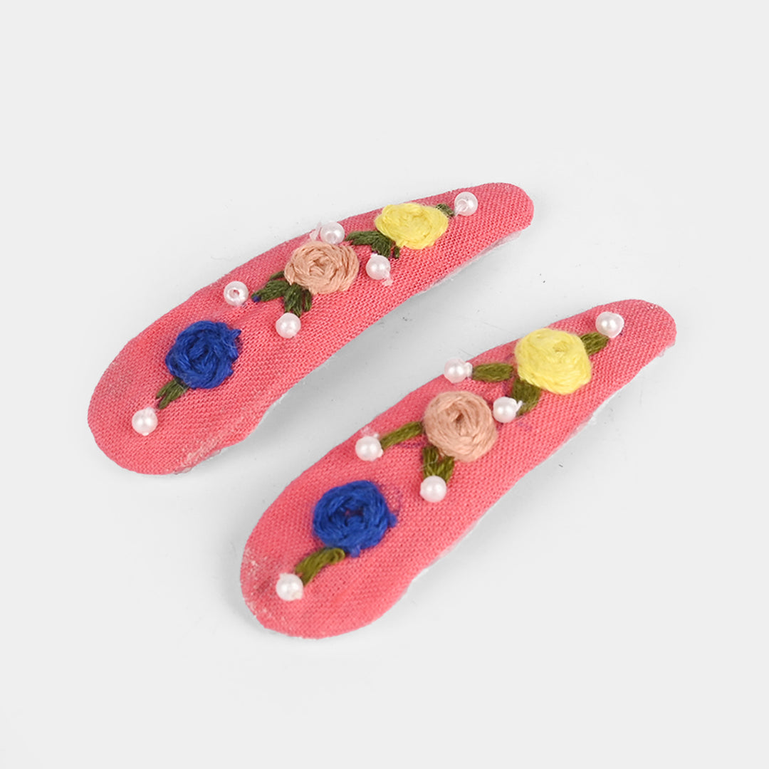 Embroidery Hair Clips