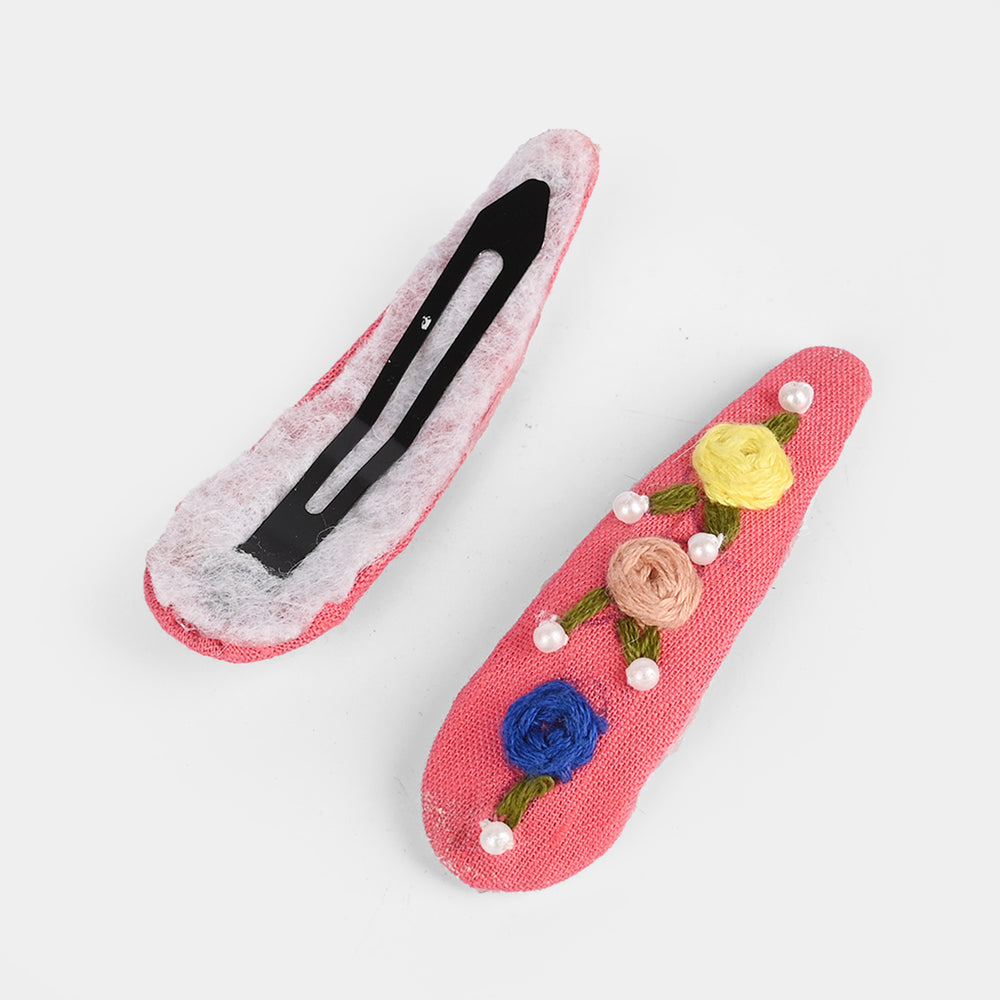 Embroidery Hair Clips
