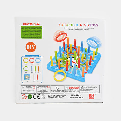 Colorful Ringtoss Game For Kids