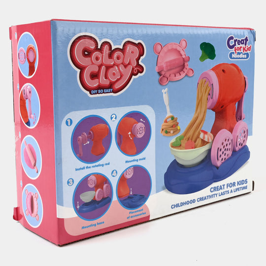 Color Clay Play Set For Kids