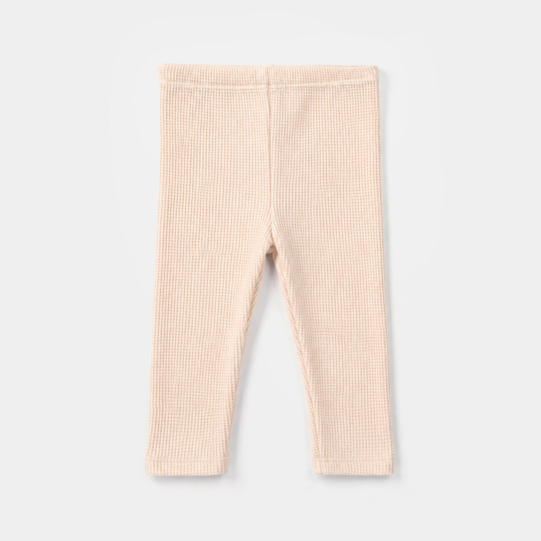 Infant Girls Cotton Interlock Knitted Suit 319 - 081- Beige