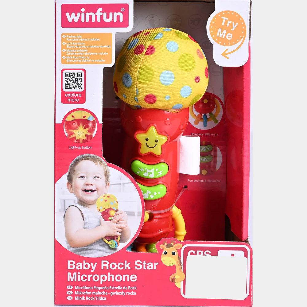 Baby Rock Star Microphone Electronic Learning Toy
