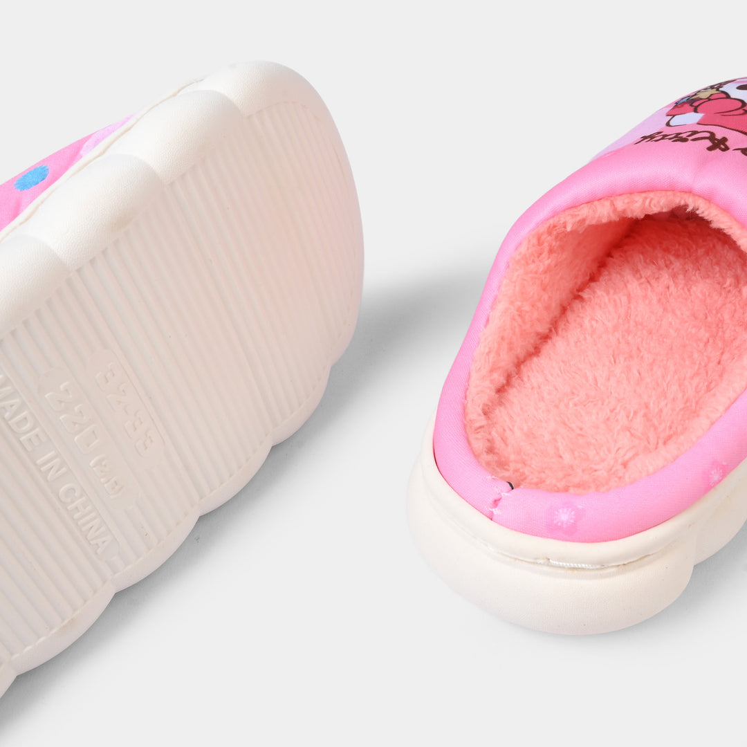 Girls Slipper Fur HH-003 - Pink