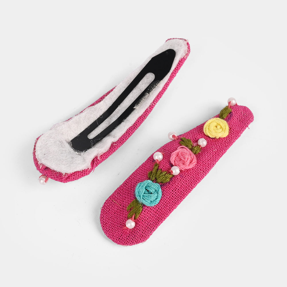 Embroidery Hair Clips