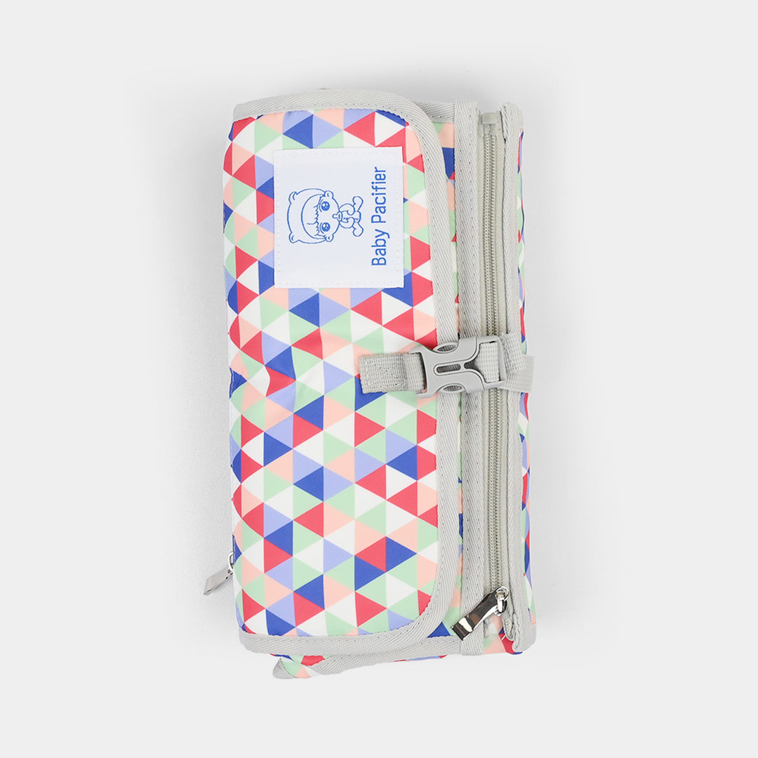 Portable Diaper Changing Clutch with Storage Pockets