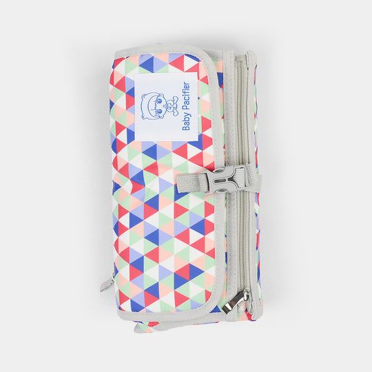 Portable Diaper Changing Clutch with Storage Pockets