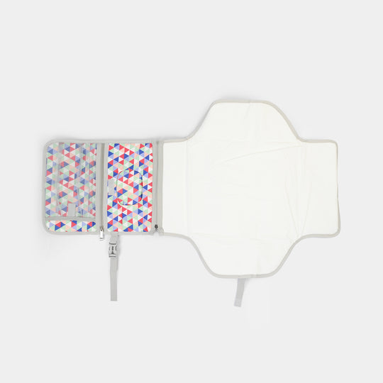 Portable Diaper Changing Clutch with Storage Pockets