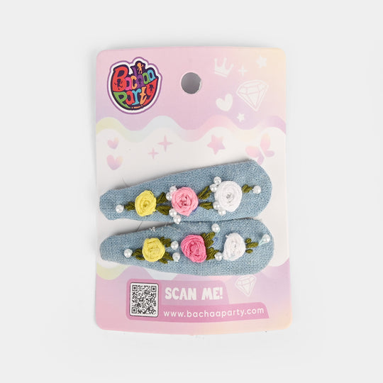 Embroidery Hair Clips