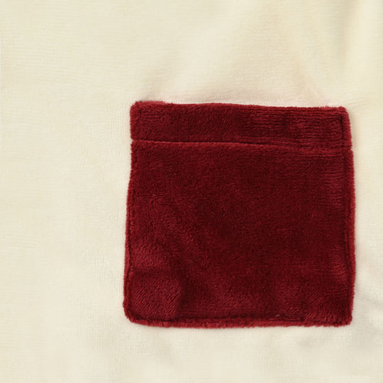 Infant Girls Cotton Interlock 3 - PC Gift Set 319 - 093- Red.Cream