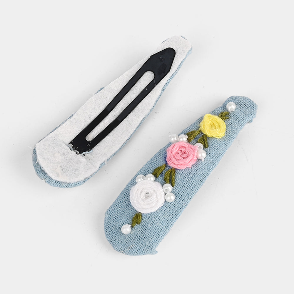 Embroidery Hair Clips