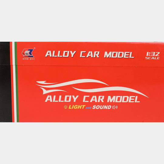 Die-Cast Model Pullback Car with Light & Sound