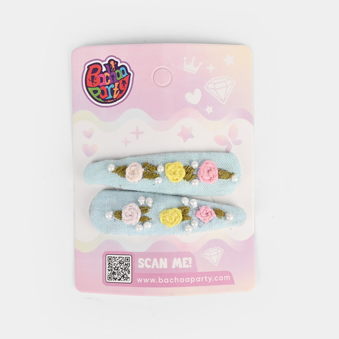 Embroidery Hair Clips