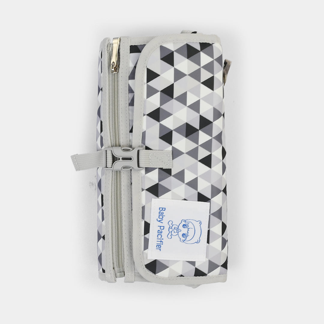 Portable Diaper Changing Clutch with Storage Pockets