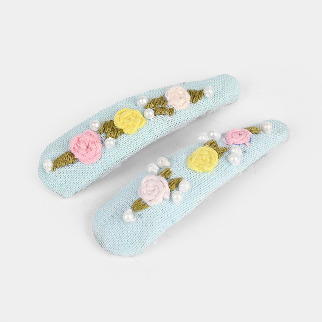 Embroidery Hair Clips