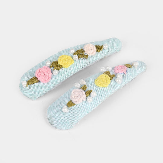 Embroidery Hair Clips