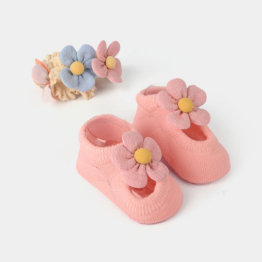 Baby Gift Set Socks With Headband | 0M+