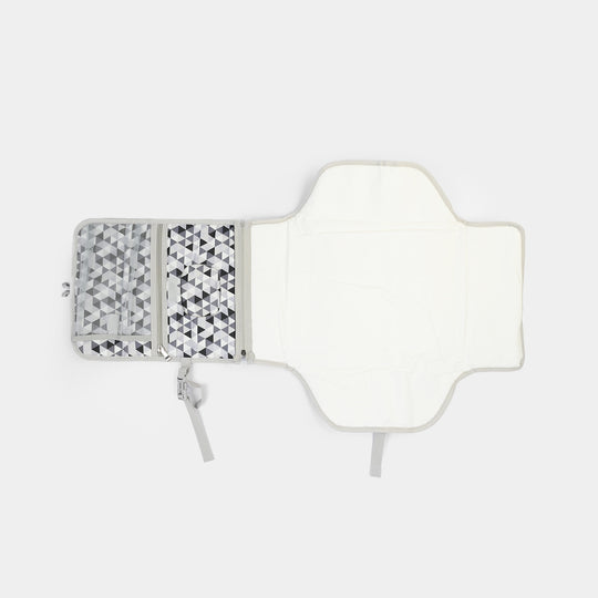 Portable Diaper Changing Clutch with Storage Pockets