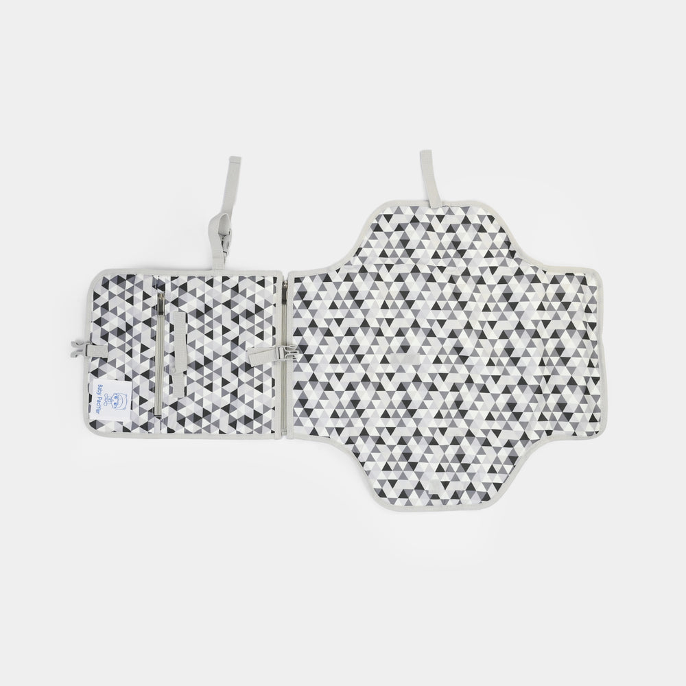 Portable Diaper Changing Clutch with Storage Pockets