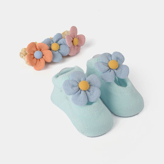 Baby Gift Set Socks With Headband | 0M+