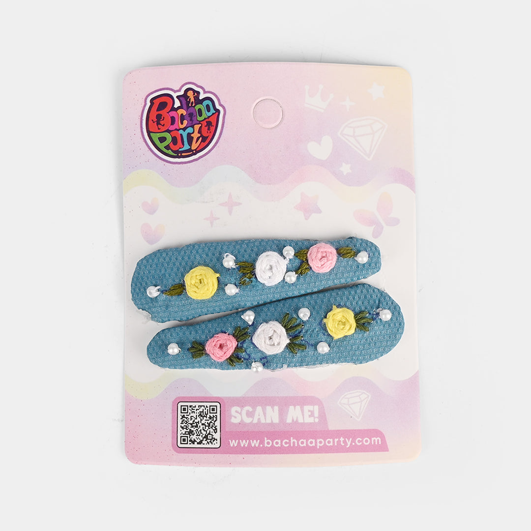 Embroidery Hair Clips