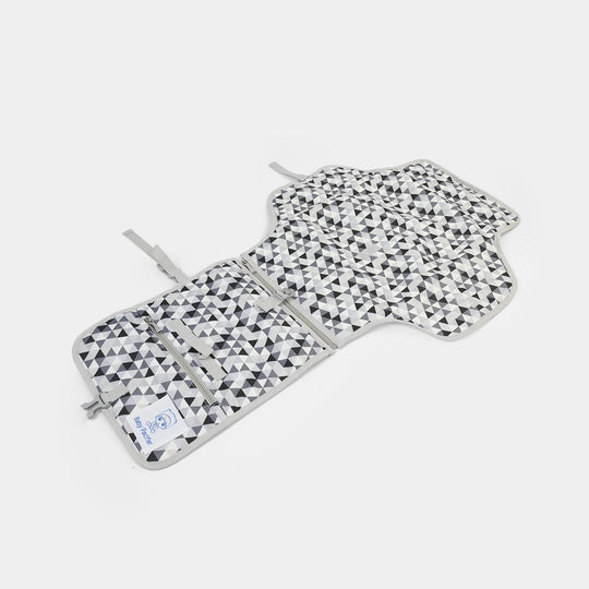 Portable Diaper Changing Clutch with Storage Pockets