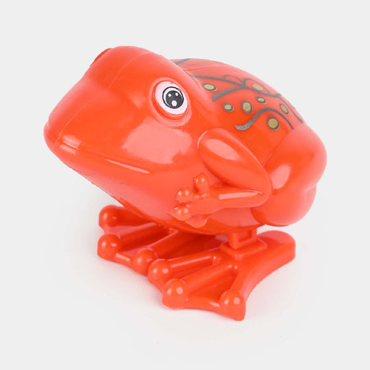 Wind Up Frog Play Toy For Kids