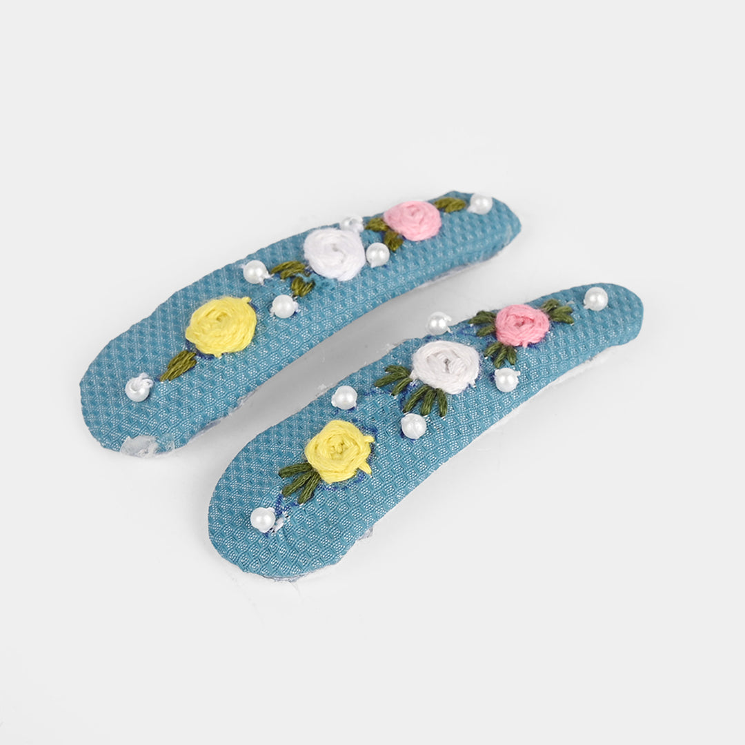 Embroidery Hair Clips