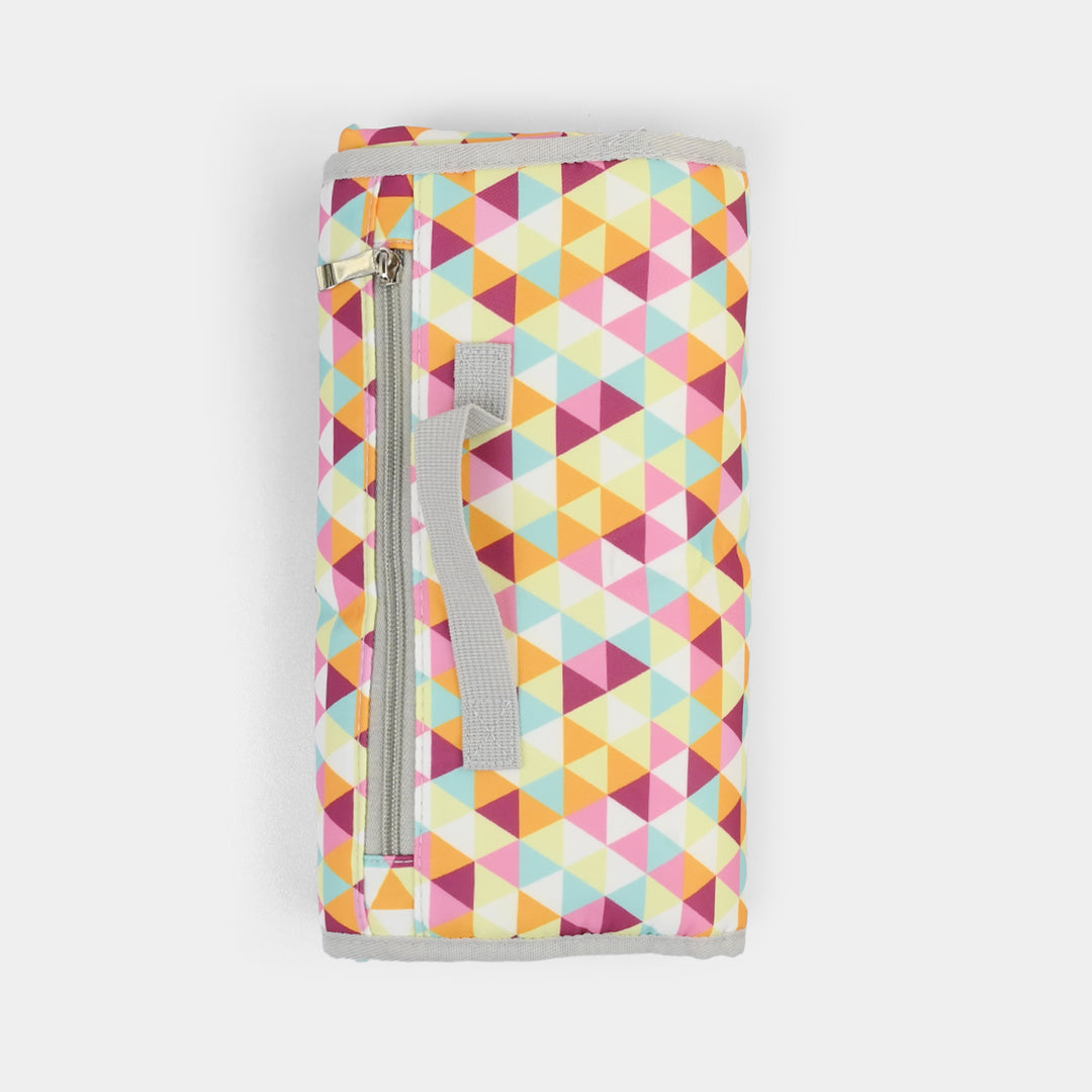 Portable Diaper Changing Clutch with Storage Pockets