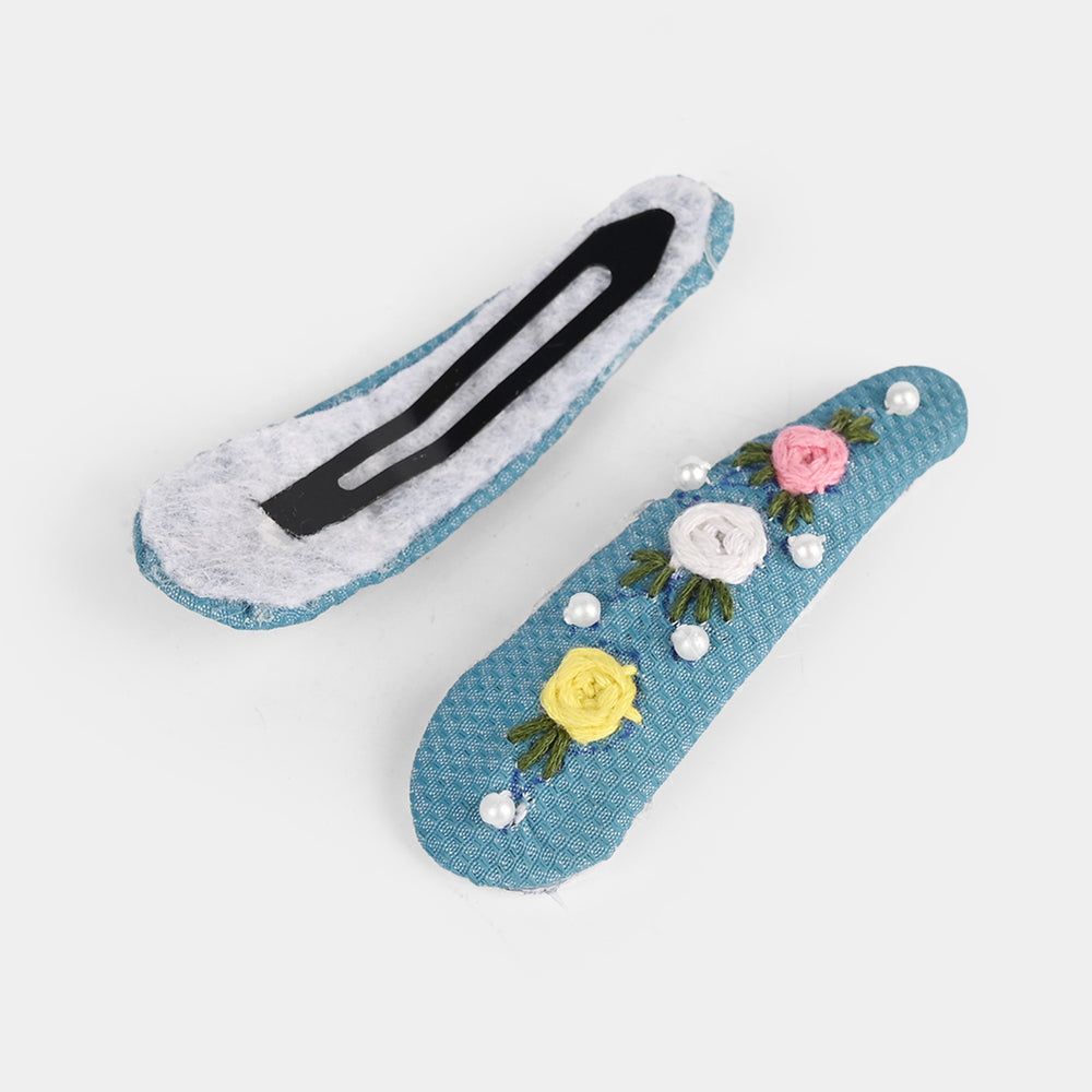 Embroidery Hair Clips