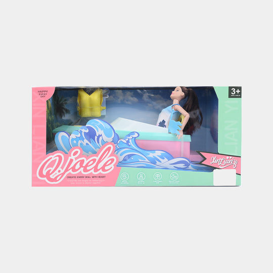 Fashion Doll Speedboat Playset