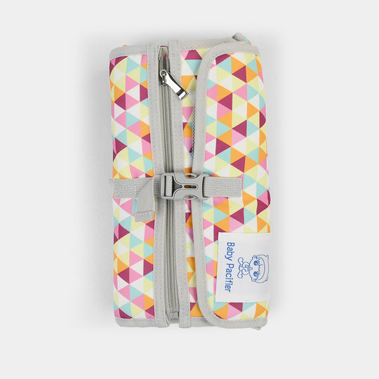 Portable Diaper Changing Clutch with Storage Pockets