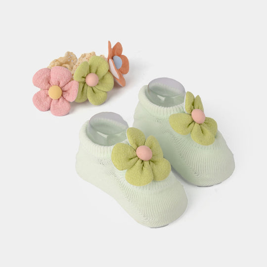 Baby Gift Set Socks With Headband | 0M+
