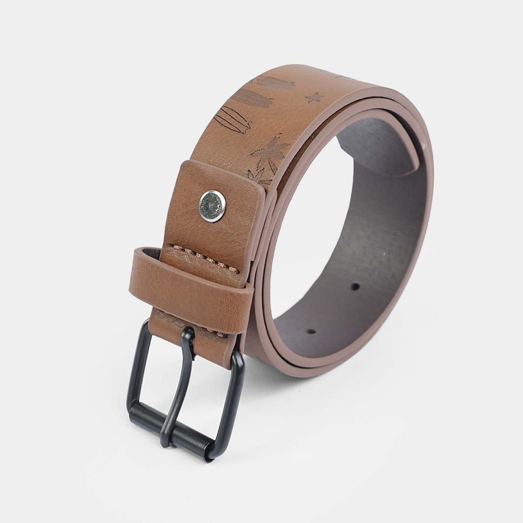 Kids Belt Art Beach - BROWN