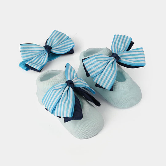 Baby Gift Set Socks With Headband | 0M+