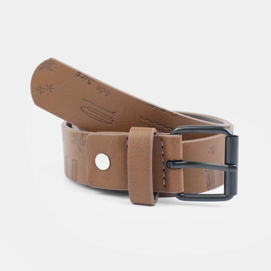 Kids Belt Art Beach - BROWN
