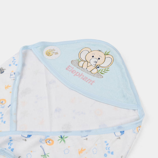 Little Moon Bath Towel Embroidery