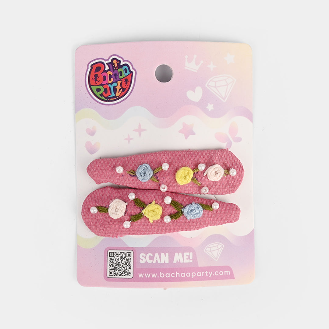 Embroidery Hair Clips