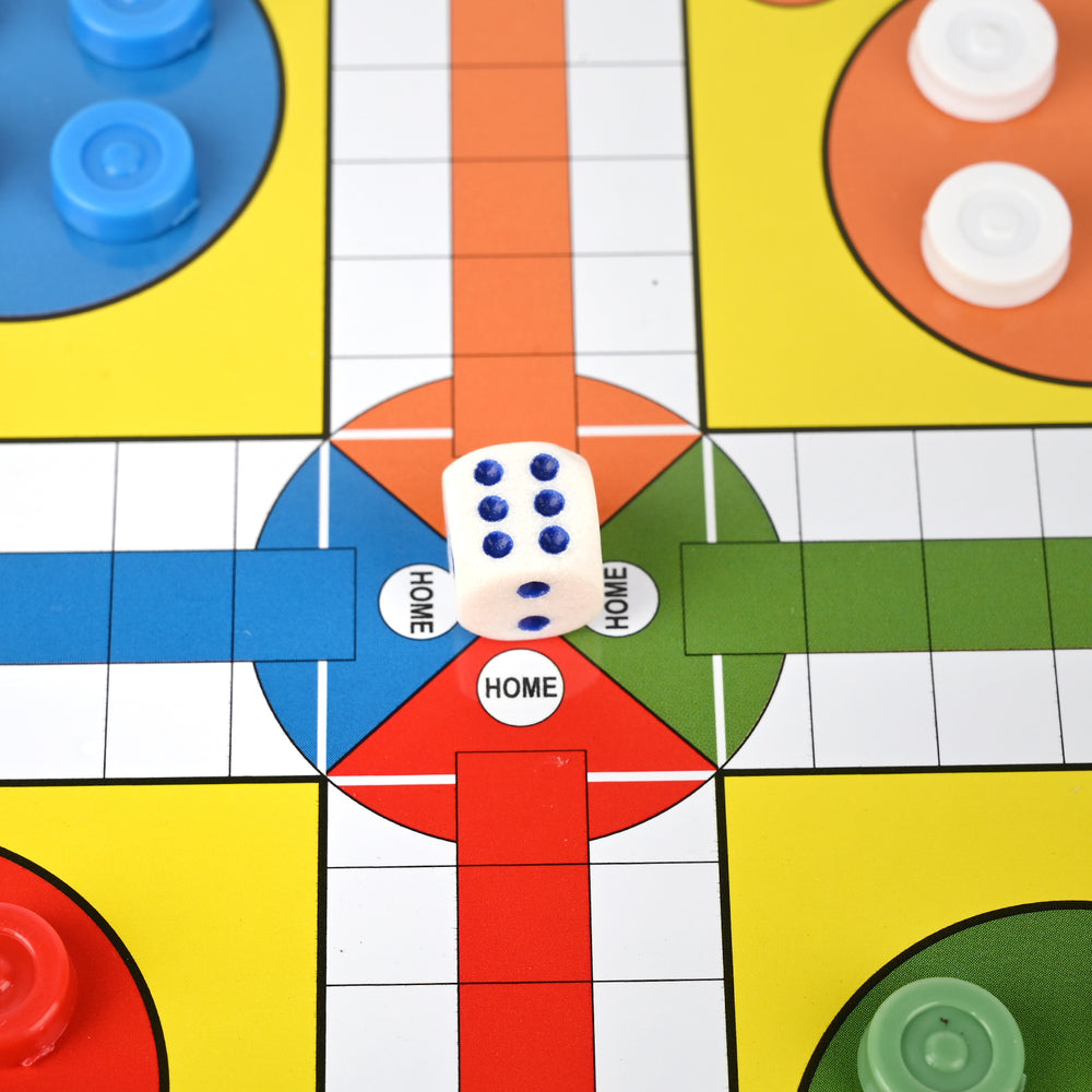 Compact magnetic Ludo Game