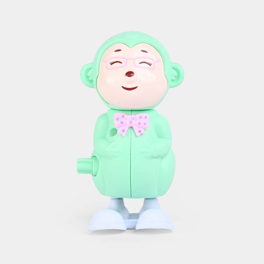 Wind Up Monkey Play Toy For Kids