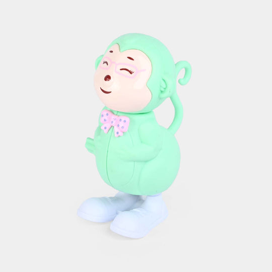 Wind Up Monkey Play Toy For Kids