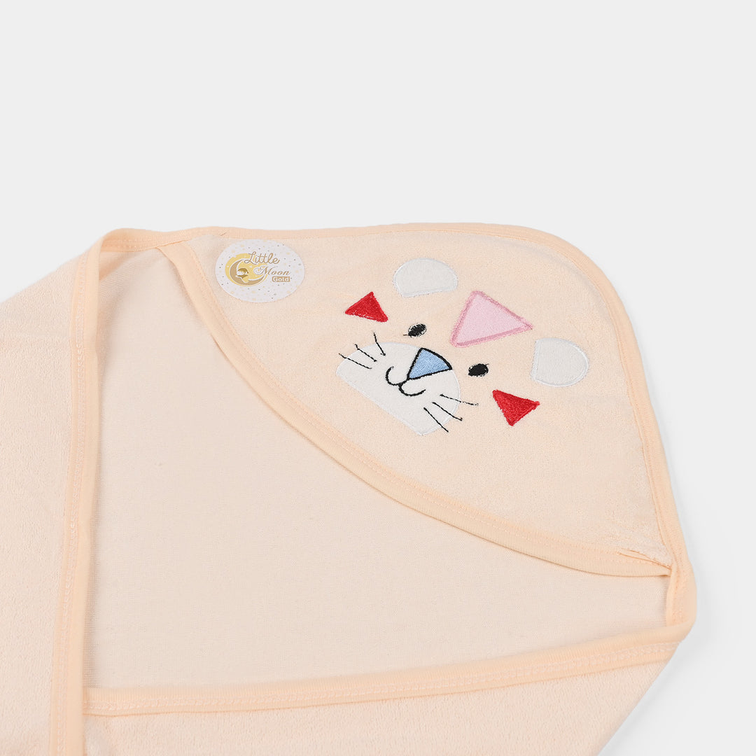Little Moon Bath Towel Embroidery