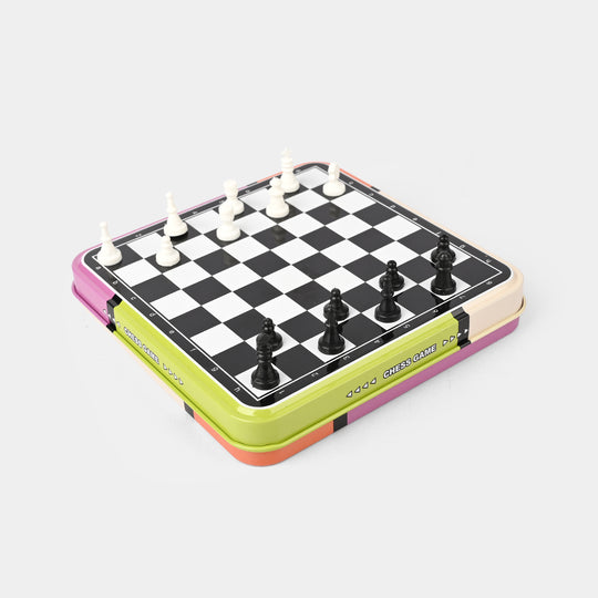 5 In 1 Board Game Chess Checkers Ludo Family Game