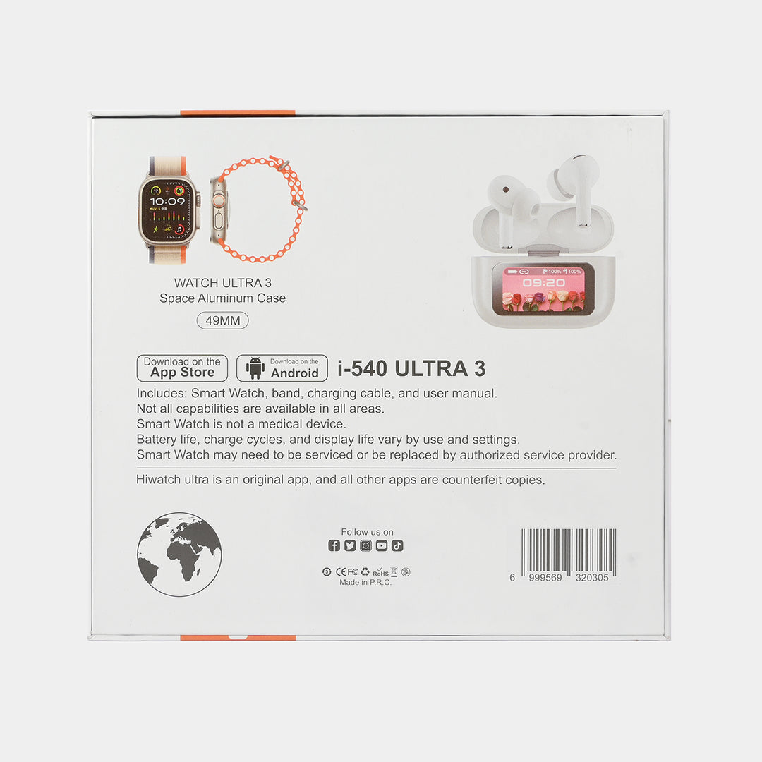 Smart Watch I-540 Ultra 3