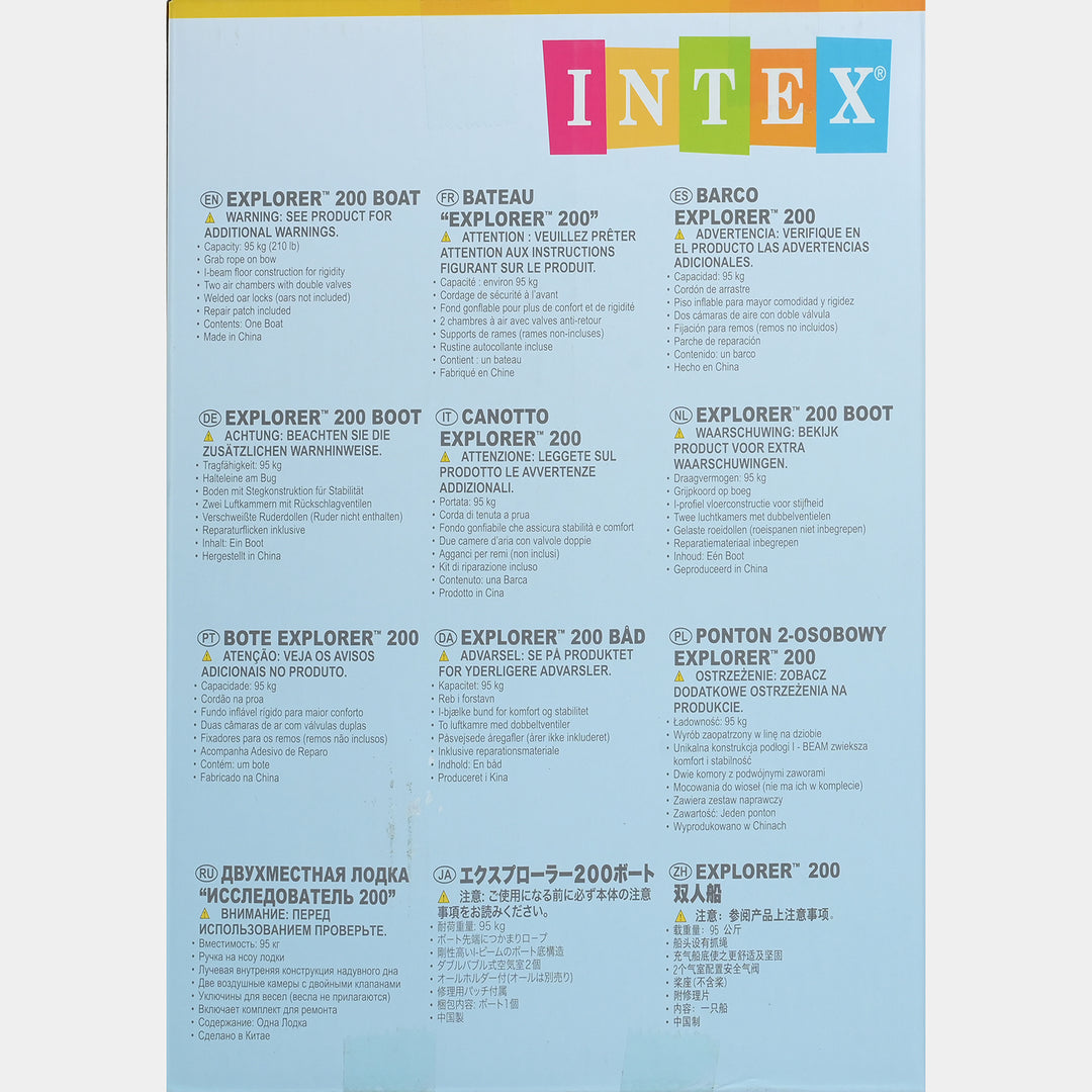 Intex Explorer 200 2-Person Inflatable Boat