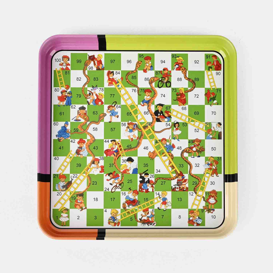 5 In 1 Board Game Chess Checkers Ludo Family Game
