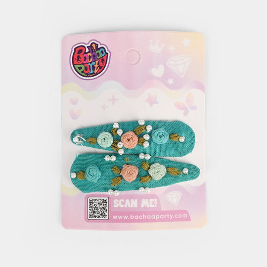 Embroidery Hair Clips