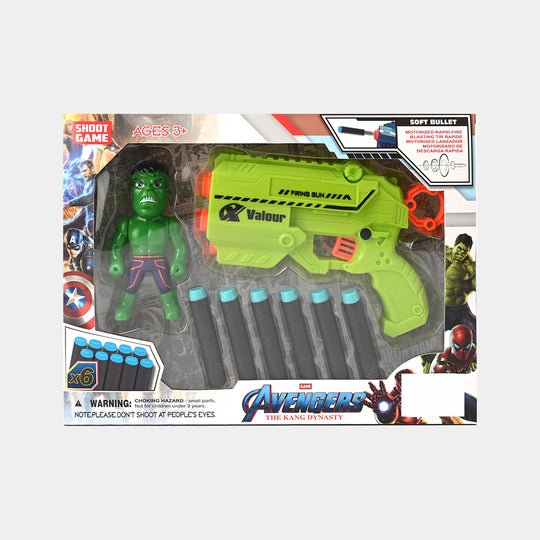 Character Soft Bullet Gun Toy Play Set