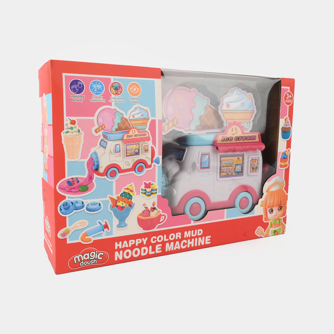 Ice Cream Dining Car Play Color Dough Set