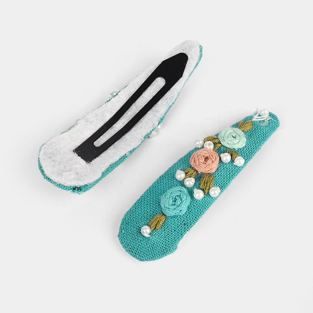 Embroidery Hair Clips