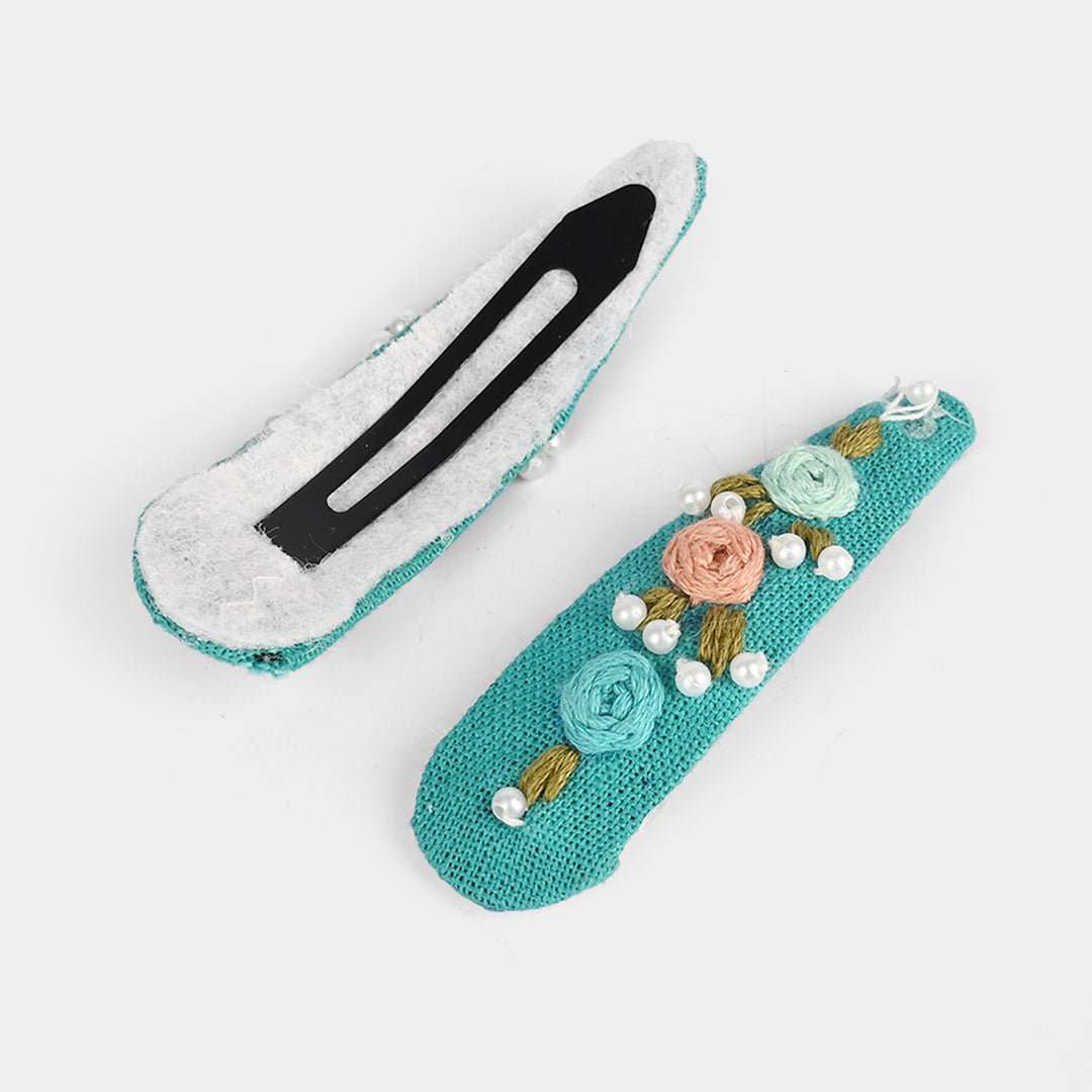 Embroidery Hair Clips